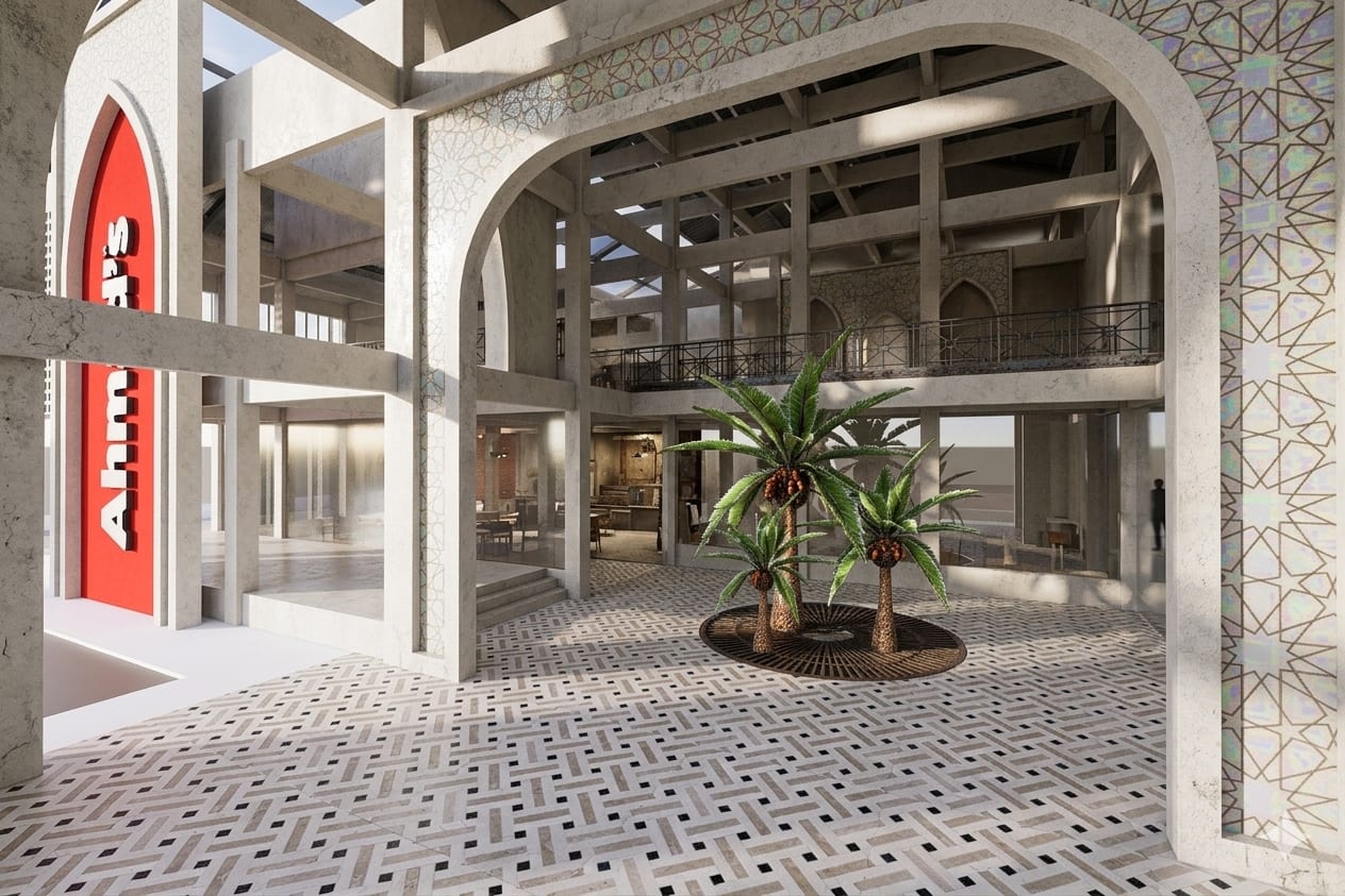 Ahmads and DRE Coffee in Kelantan — design render, view 2