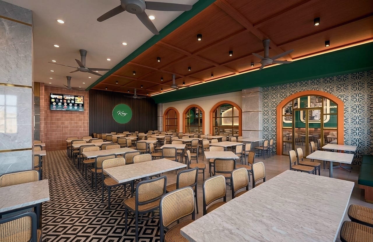 Visual reka bentuk bagi Kay Bistro - Puchong, pandangan 2