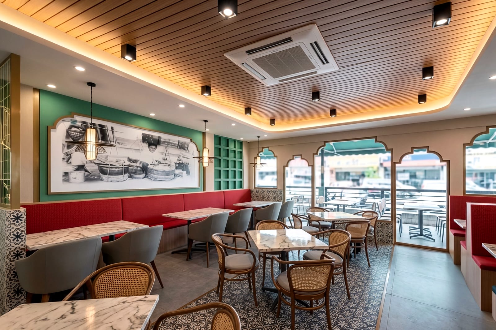 Visual reka bentuk bagi MyBistro - Keramat, pandangan 2