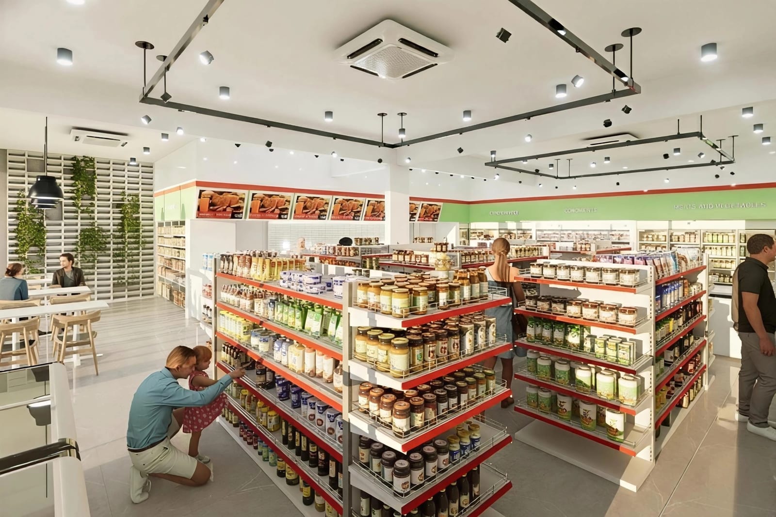 Visual reka bentuk bagi Peladang Groceries Mart - Negeri Sembilan, pandangan 3