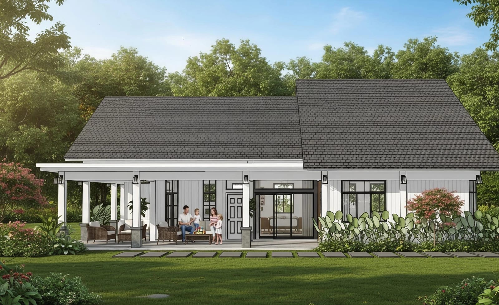 Rumah En Yunus - Klang — design render, view 3