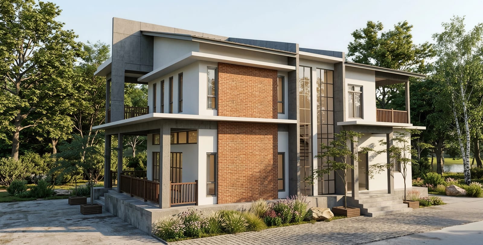 Visual reka bentuk bagi Rumah Puan Izah - Banting, pandangan 2